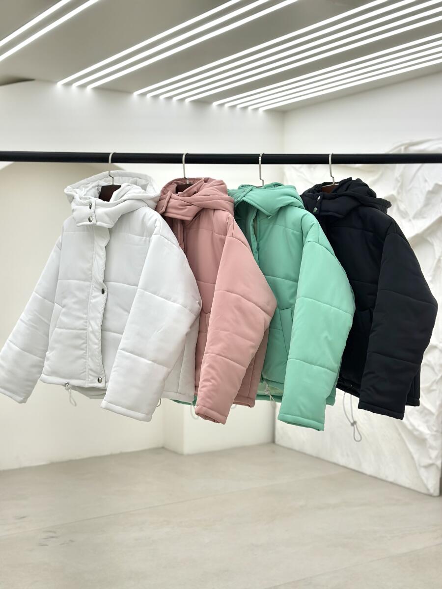 کاپشن کلاهدار داخل پشم شیشه آستردار pd683-2