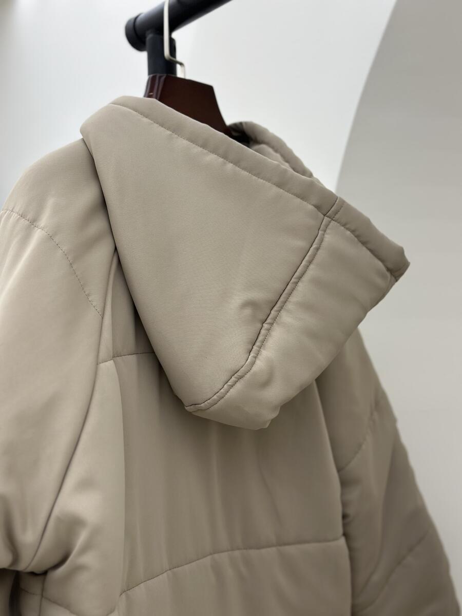 کاپشن داخل پشم شیشه کلاهدار آستردار pd692-10