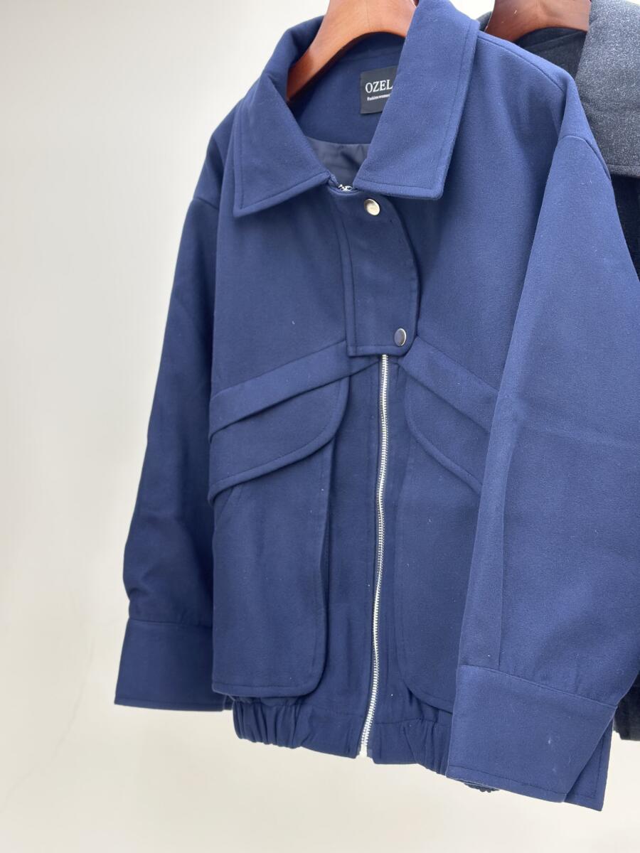 کاپشن فوتر مزونی زیپی آستردار pd689-6