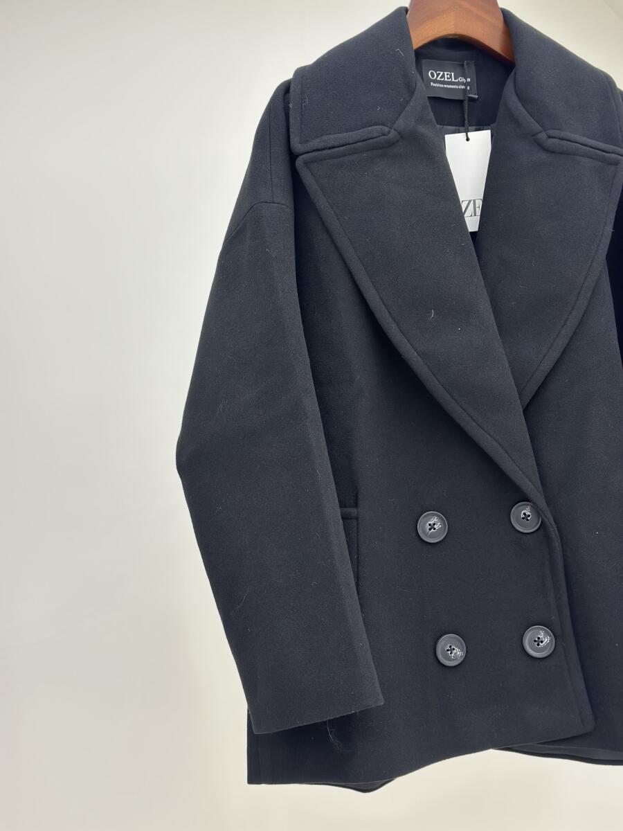 پالتو فوتر کتی یقه آرشال 4دکمه آستردار pd686-6