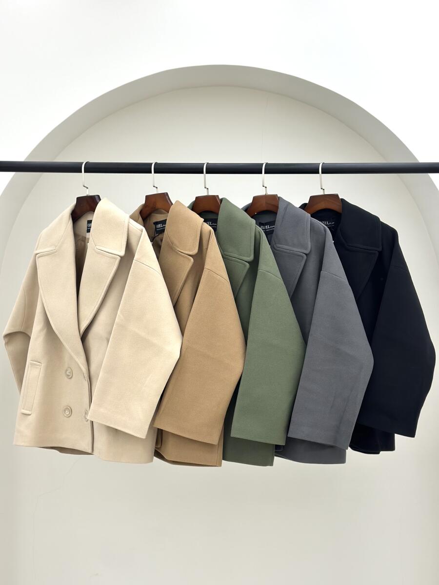 پالتو فوتر کتی یقه آرشال 4دکمه آستردار pd686-6