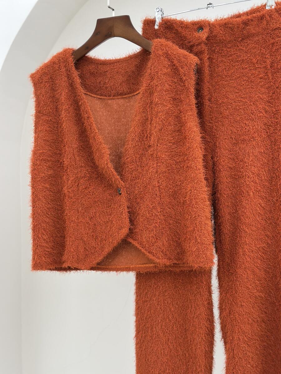 ست 2تیکه وست و شلوار موهر پشمی pd702-11