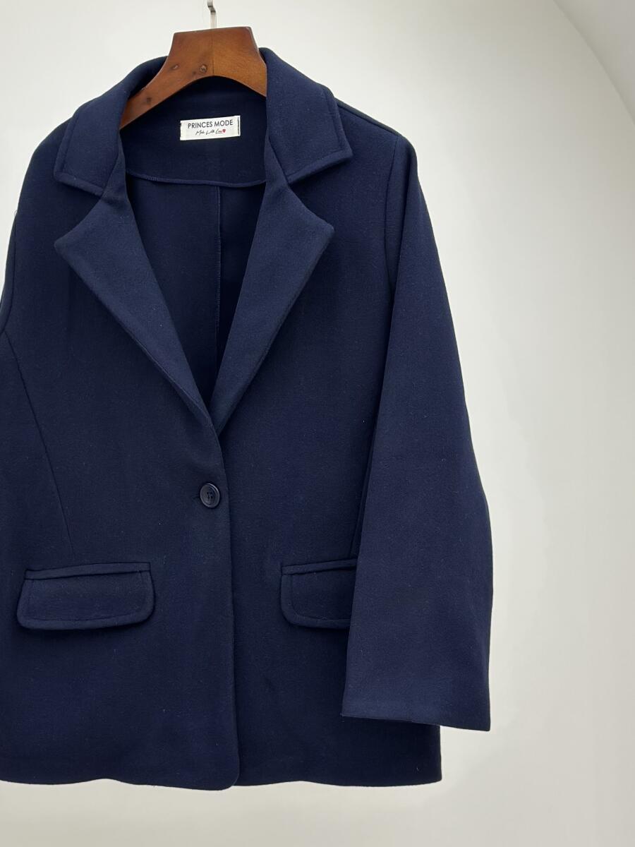 پالتو فوتر کتی تک دکمه جیب دار pd696-6