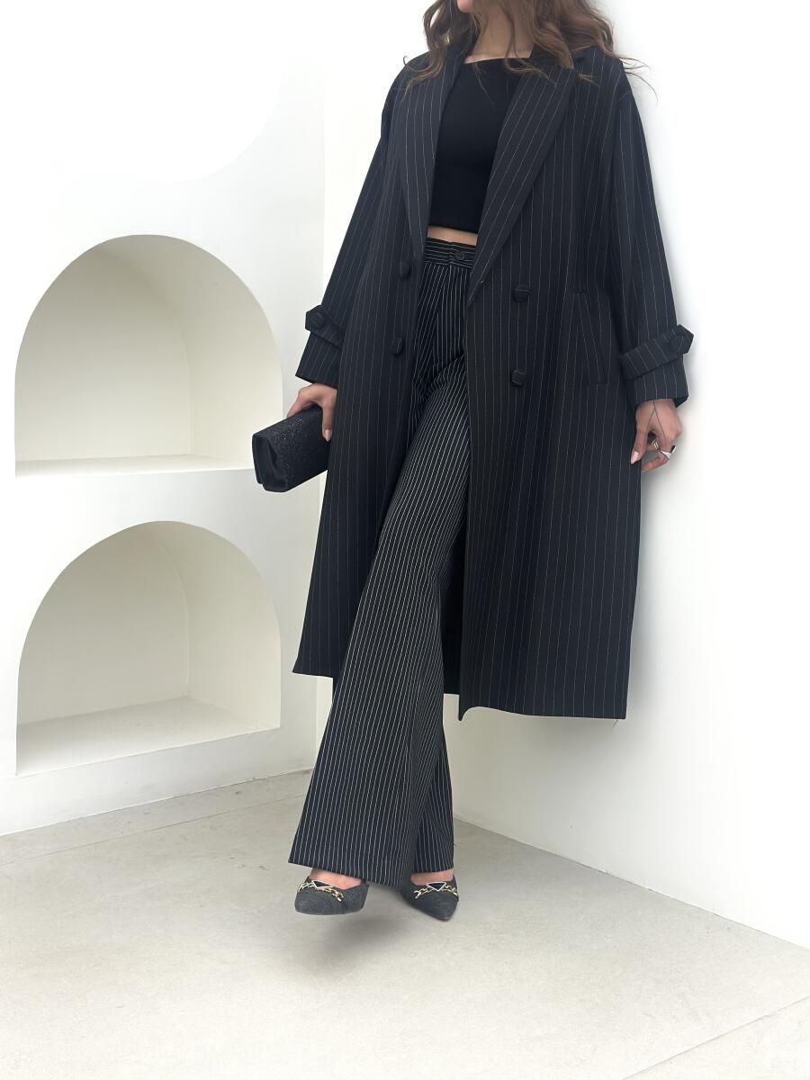 مانتو کرپ کج راه طرح دیپلمات bd24-9