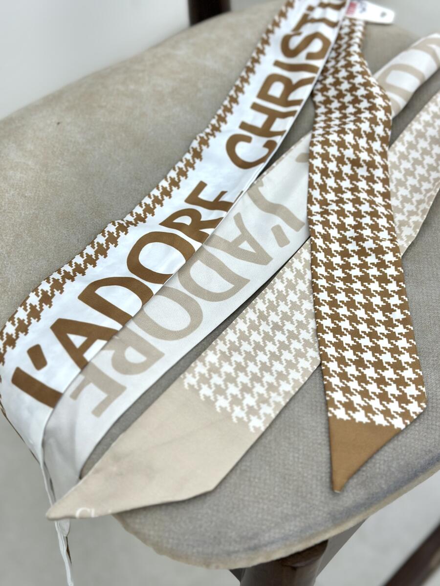 باندانا ساتن طرح ed11 DIOR