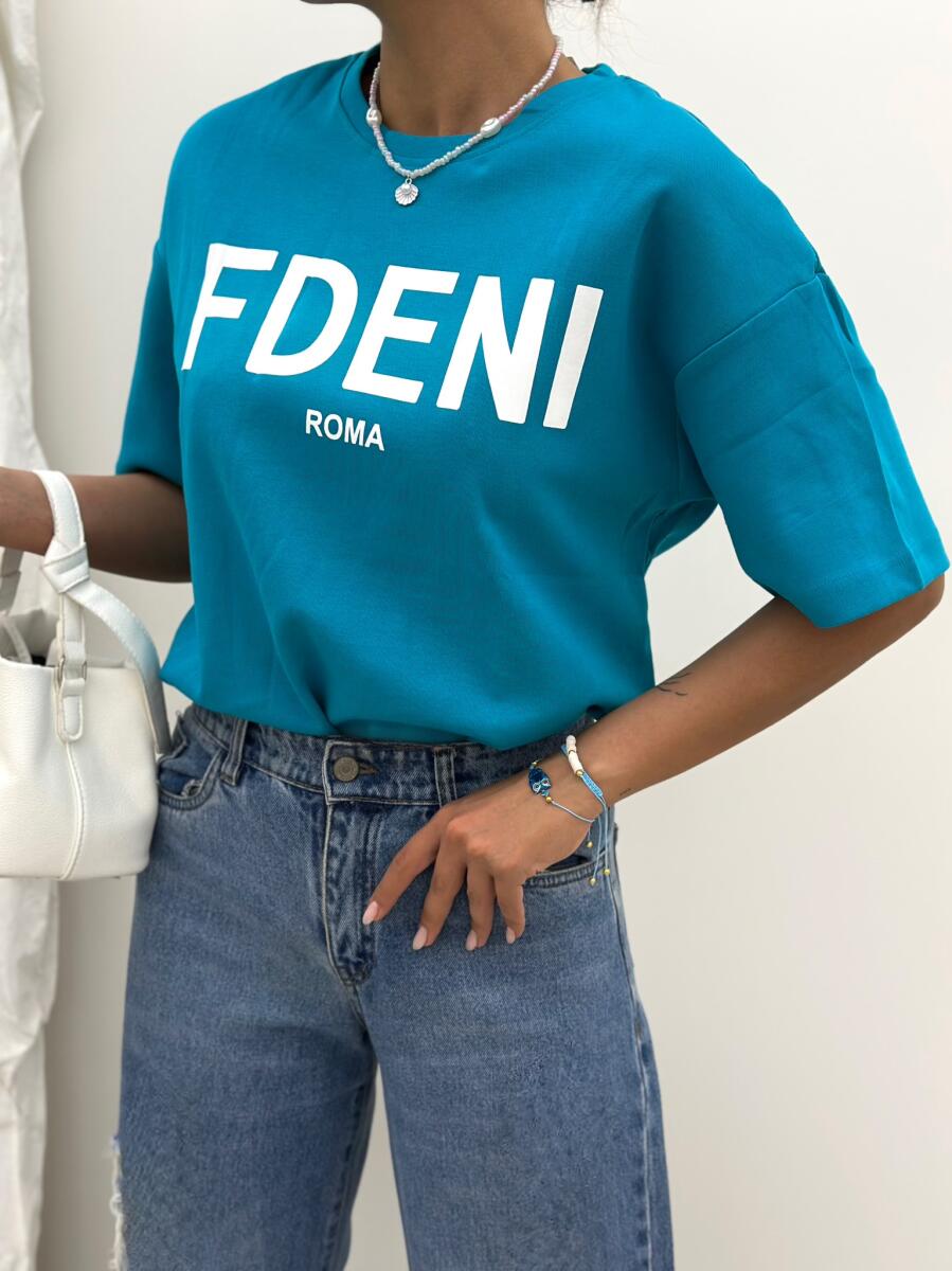 تیشرت وارداتی طرح bd219 fendi