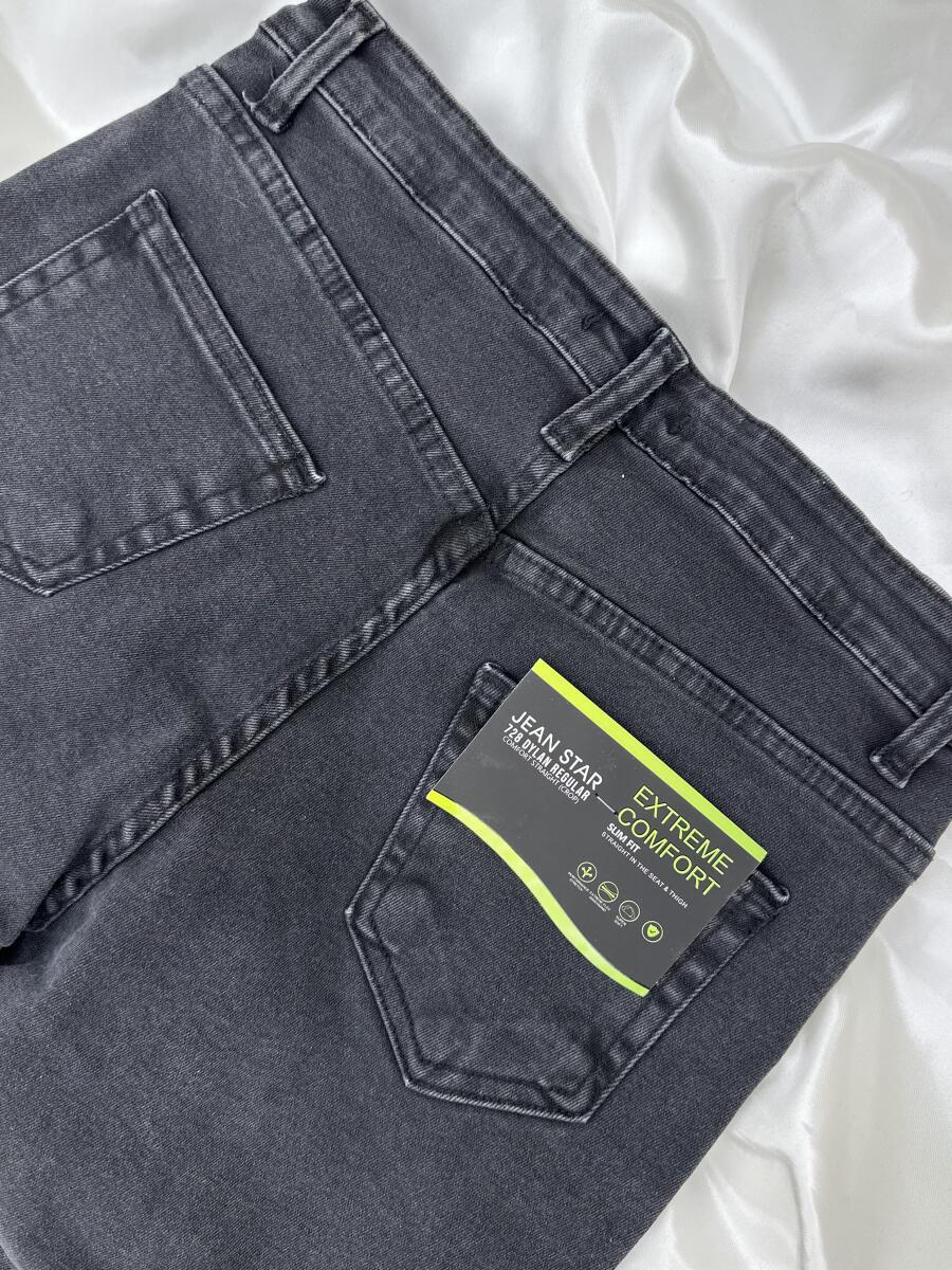 شلوار جین بوت کات اکسسوری دار sh216