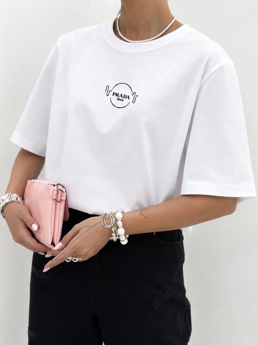 تیشرت basic طرح bd342 prada
