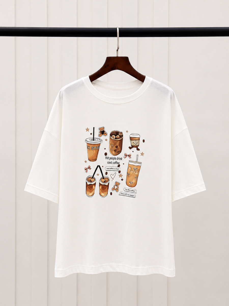 تیشرت طرح bd378coffee