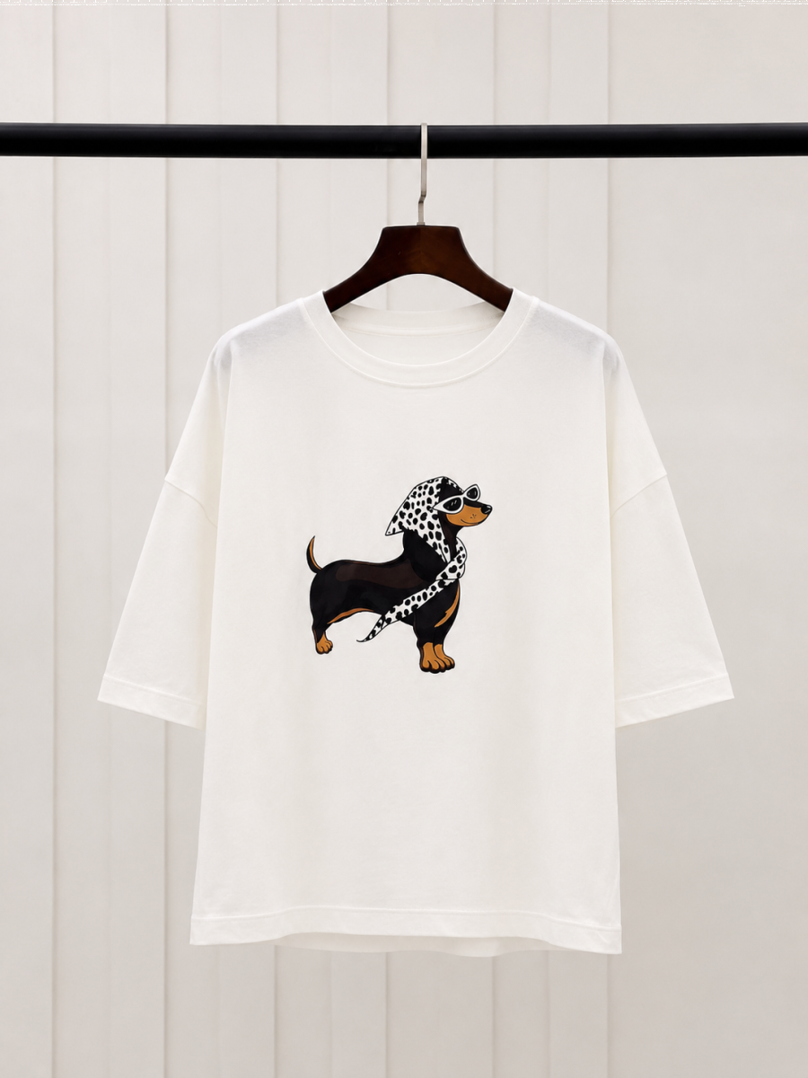 تیشرت طرح bd375 dog