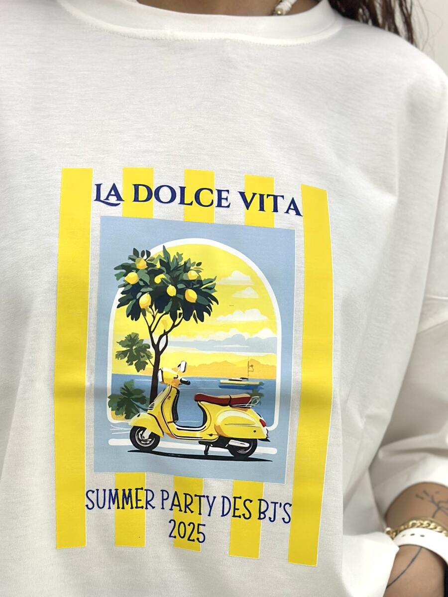 تیشرت طرح bd388 Vespa