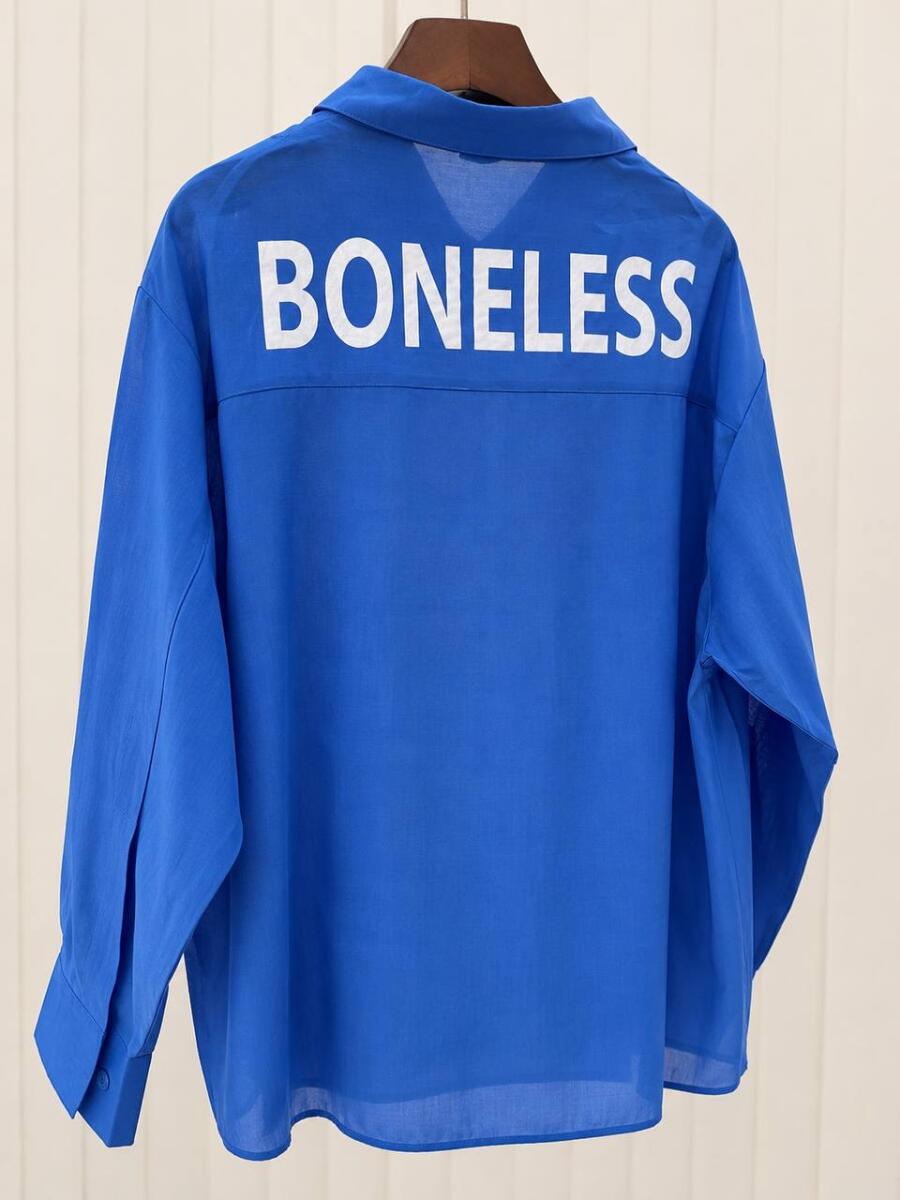 شومیز پری پشت طرح دار طرح bd469-8 boneless
