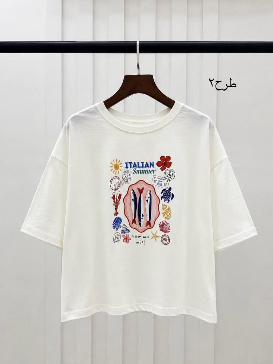تیشرت طرح bd500 italia