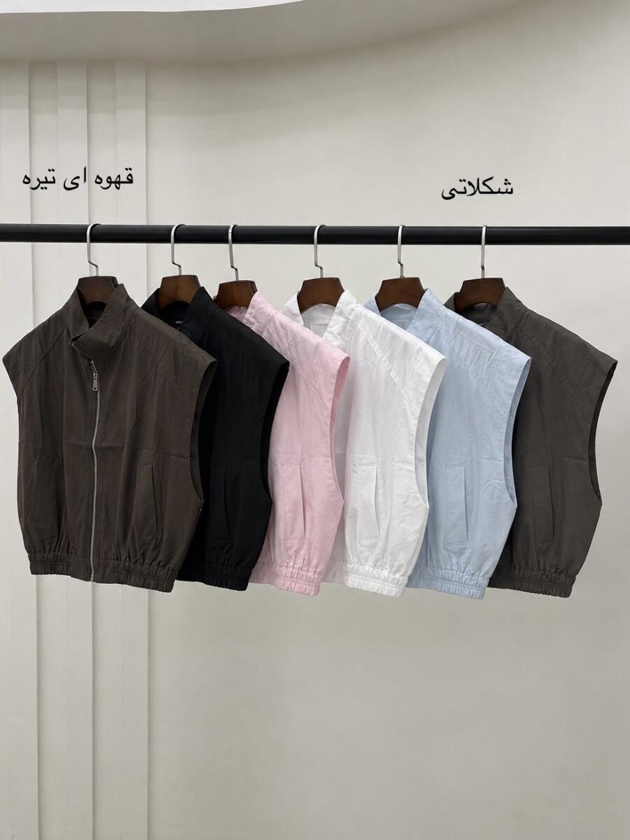 وست لینن اسپرت یقه ایستاده bd715-15