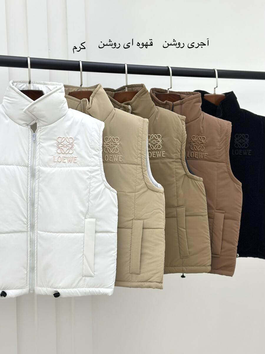 پافر داخل پشم شیشه گلدوزی شده طرح loewe آستردار bd907-6