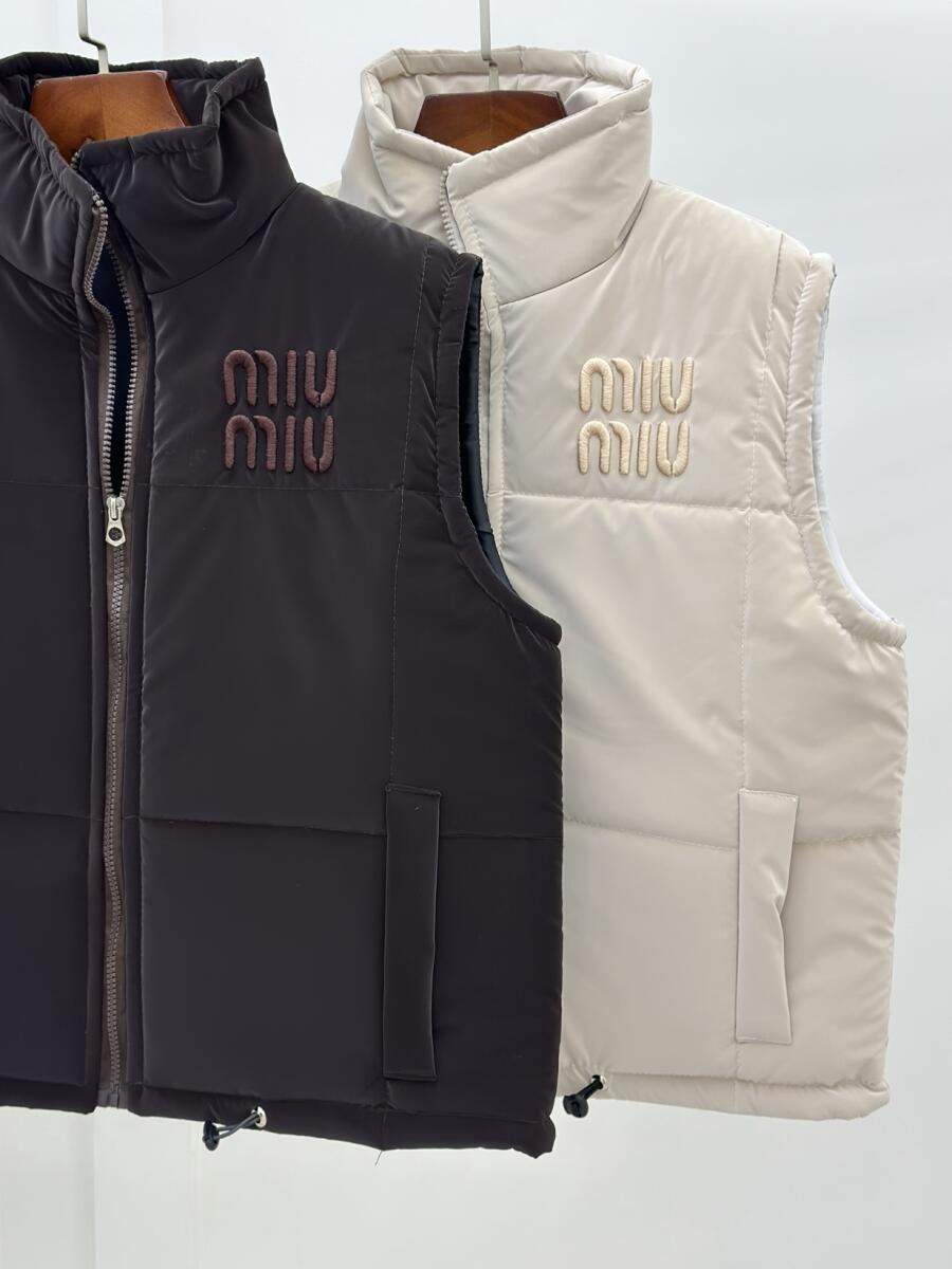 پافر داخل پشم شیشه گلدوزی شده طرح MIU MIU  آستردار bd914-2